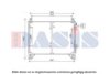 AKS DASIS 6840008020 Condenser, air conditioning